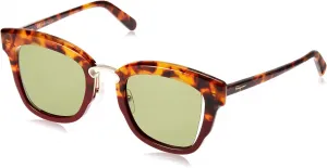 Солнцезащитные очки SALVATORE FERRAGAMO Square SF886S 207 Havana/Bordeaux 48mm 886