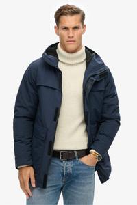 Парка с капюшоном Surplus Superdry, синий