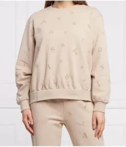 Толстовка regular fit Trussardi, бежевый