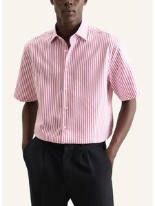 Seidensticker Рубашка розово-белого цвета