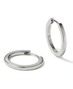 Серьги-кольца Huggie Hoop - средние Ana Luisa, Silver