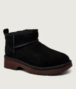 Классические ультраминиатюрные зимние ботинки New Heights Ugg, черный