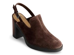 Туфли Bernardo Neza Platform Pump, Chocolate Suede