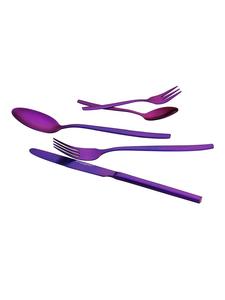 Набор столовых приборов Positano из 30 предметов, фиолетового цвета Echtwerk