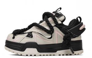 Q-AND Вопросы и ответы Абразивостойкие легкие низкие повседневные туфли на платформе унисекс черный светло-розовый, цвет Black Light Pink