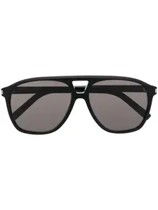 Солнцезащитные очки Dune в массивной оправе Saint Laurent Eyewear, черный