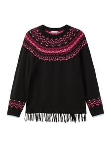 SHEEGO Свитер в черном цвете