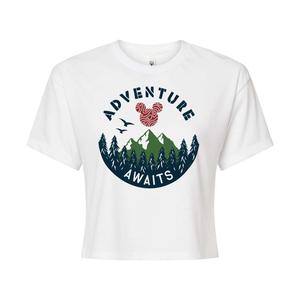 Укороченная футболка с рисунком «Микки Маус и его друзья» от Disney для юниоров Licensed Character, белый