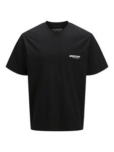 Футболка JACK & JONES PLUS, черный