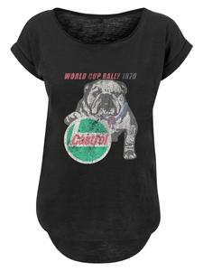 Длинная футболка Castrol 1970 черного цвета F4NT4STIC