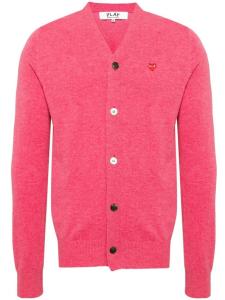 Comme Des Garçons Play шерстяной кардиган, розовый