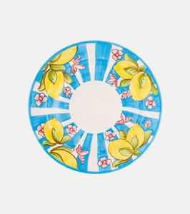 Керамическая тарелка для супа Dolce&Gabbana Casa, Bouganville/Limoni