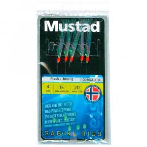 Оснастки Mustad Flash A-Boo Rig, красный