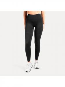 Леггинсы Lesedi Seamless Scrunch черного цвета SMILODOX