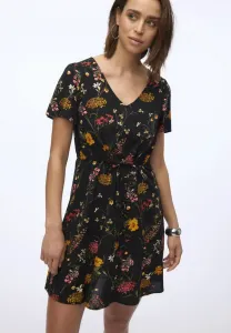 Короткое платье vmeasy, повседневное платье Vero Moda, Black/Vicka