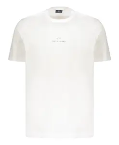 Хлопковая футболка с логотипом Paul & Shark, белый