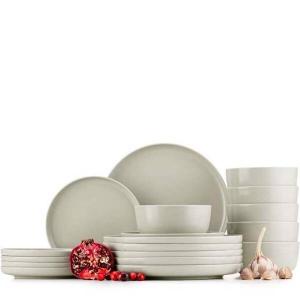 Сервиз обеденный на 6 персон 18 шт. Konsimo, бежевый