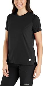 Carhartt Women's 105849 Женская футболка LWD Relaxed Fit с коротким рукавом, Black