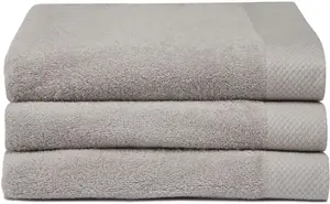 Банные полотенца Seahorse "Seahorse Pure Bath Towels", (3 шт.), 100% супермягкий махровый хлопок 60х110 см (3 шт.), цвет glacier