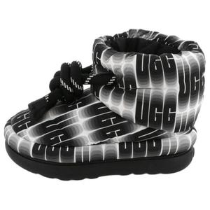 Кроссовки classic maxi wavelength short boot 'black white' Ugg, черный