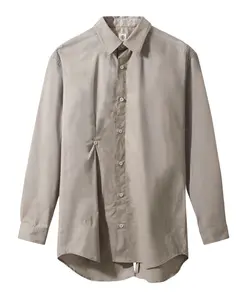 Рубашка из эластичного хлопка с кипрского The Garment, бежевый