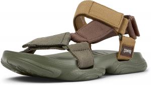 CAMPER Сандалии на ремешках 'Karst' цвета хаки, Reed