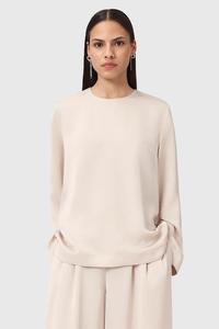 Блузка leanne AllSaints, бежевый