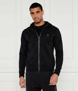 Толстовка мужская Boss Green на молнии с капюшоном, черный