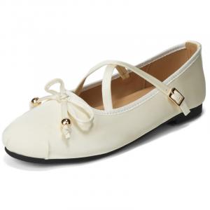 GOSO Блок каблук туфли Мэри Джейн женские абрикос, цвет Apricot