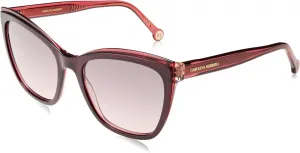 Солнцезащитные очки Carolina Herrera HER 0188 /S 8CM2 M2 Коричнево-розовые с затемнением, 8cm2/M2 Brown Pink Shaded