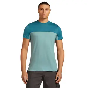 Футболка Icebreaker Merino Blend 125 Cool-Lite Sphere Colour Block, синий