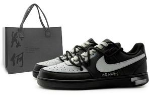 Nike Кроссовки для скейтбординга Court Vision Low NN с устойчивым к истиранию верхом, унисекс, черно-серые