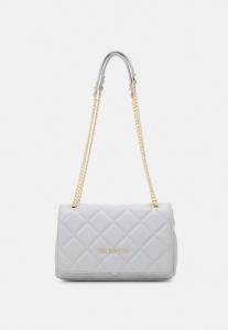 Сумка женская Valentino стеганая на ручках-цепочках, бежевый