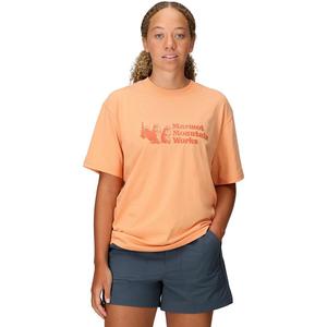 Футболка Marmot MMW Short-Sleeve Marmot, Fresh Apricot