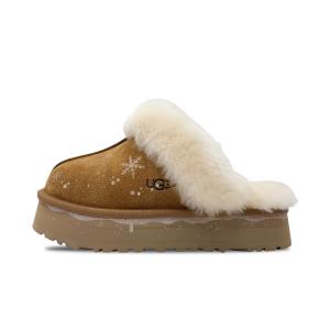 Женские противоскользящие тапочки с облегающим мысом Chestnut Brown UGG, коричневый (,)