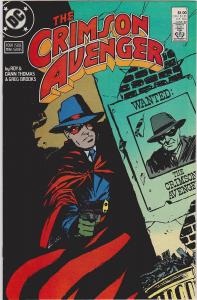 Crimson Avenger The #1 (DC Comics)