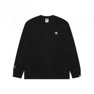 Футболка с длинным рукавом от A Bathing APE Aape, черный