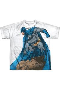 Футболка Batman Batbit с коротким рукавом для детей Gildan, белый