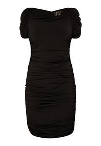 Платье faina Mini Kurzarm, черный