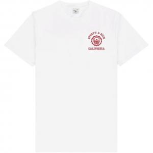 Футболка california emblem SPORTY & RICH, белый