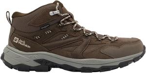 Мужские походные кроссовки Jack Wolfskin Vojo Tour Lt Texapore Mid M, Cold Coffee
