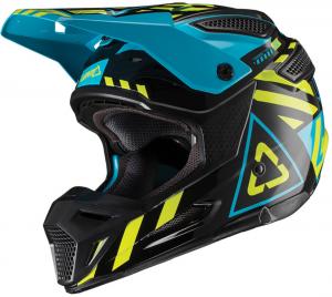 Мотокроссовый шлем Leatt gpx 5.5 composite v19.1, Black/Green