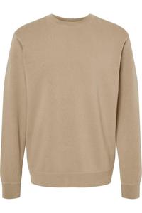 Independent Trading Co. Толстовка средней плотности с круглым вырезом, пигментированная, цвет pigment sandstone