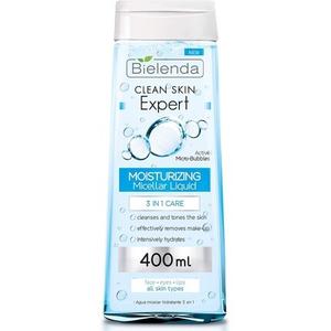 Успокаивающая мицеллярная вода Clean Skin Expert 3 в 1 400 мл Bielenda