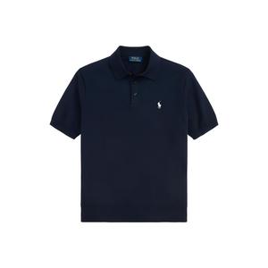 Хлопковая поло Polo Ralph Lauren, темно-синий