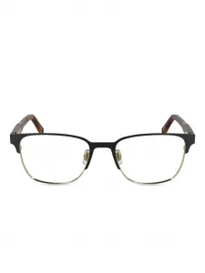 Очки в металлической квадратной оправе Lacoste, черный