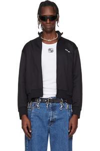 Спортивная куртка Cut-Up на молнии Vetements, черный