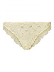 Трусики с кружевной отделкой TWINSET, желтый