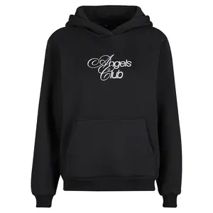 Худи Miss Tee Angels Club Fluffy, черный