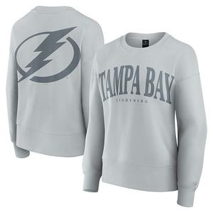 Женский серый свитшот Tampa Bay Lightning Elements Flow Fanatics